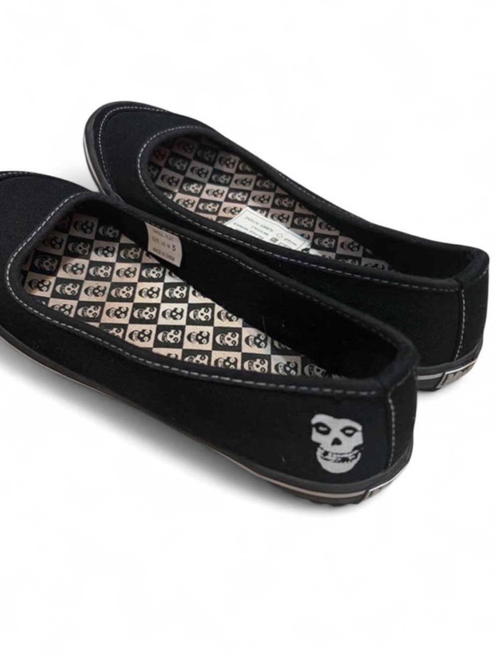 Misfits black flats deadstock